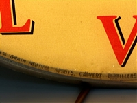 Calvert Milder, Smoother, Tastes Better Light Up Advertising Pam Clock
