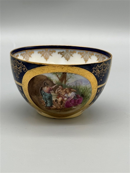 Royal Vienna Hand Painted Porcelain Tea Cup