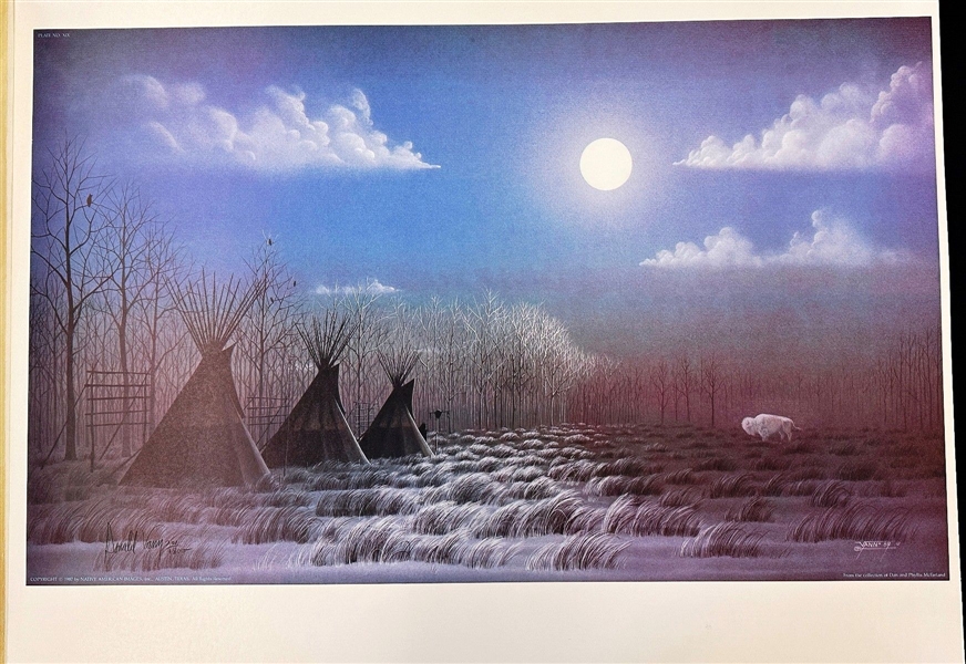 (8) Donald Vann Signed and Numbered Lithographs "Spirits Sign"