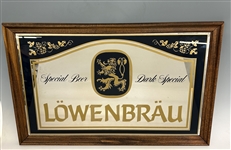 Lowenbrau Special Beer Special Dark Framed Sign