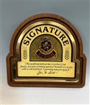 Vintage Signature Stroh Beer Sign