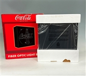 1990s Coca-Cola Brand Fiber Optic Light Box (NOS)
