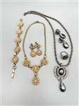 (2) Costume Jewelry Sets Unsigned