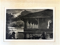 (9) Photogravures in Slip Folder Book: Old New York, Fort William, More