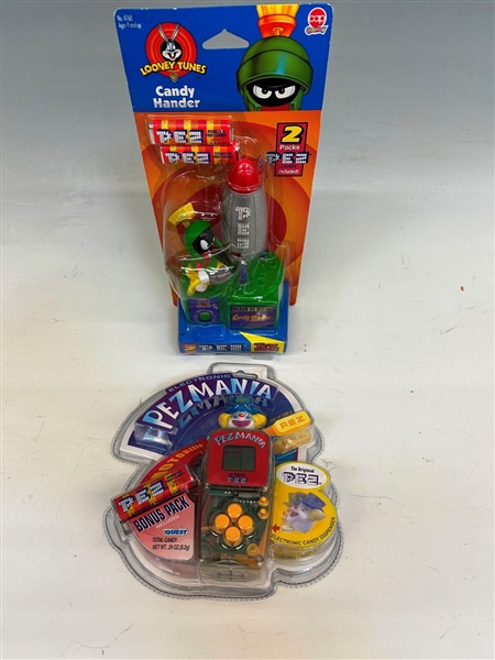 Marvin the Martian and Pez Mania Video Game Lot