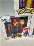 (3) Pokemon and Super Mario Pez Collector Sets