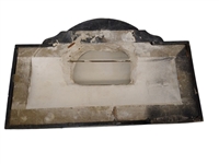 Large 2 Piece Belgian Slate or Marble Mantel Clock Case Shell