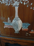 Double Side 2 Panel Lacquered Coromandel Screen