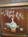 Double Side 2 Panel Lacquered Coromandel Screen