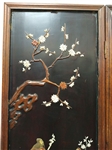 Double Side 2 Panel Lacquered Coromandel Screen