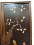 Double Side 2 Panel Lacquered Coromandel Screen