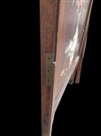 Double Side 2 Panel Lacquered Coromandel Screen