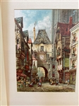 (10) Folio Facsimile in Colors of Famous Paintings: Thebes Restored, The Kremlin, The Hanging Garden of Babylon, More