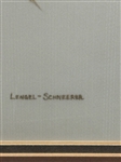 (2) Lengel-Schneerer Butterfly Paintings on Silk