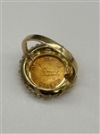 14k Yellow Gold Nugget Wedding Ring