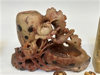 Group of Soapstone Carved Figurines