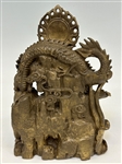 Brass Buddha Statue Avalokitesvara Bodhisattva Kwan-Yin