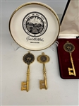 Keys to the City of Cleveland and Political Memorabilia