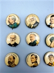 Antique Celluloid Pinbacks from American Pepsin Gum Co.