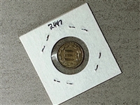 1865 3 Cent Nickel