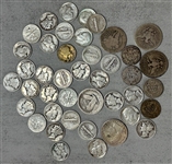(42) Silver US Coins