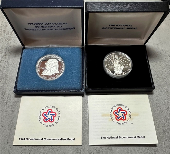 1974 Bicentennial Medal The First Continental Congress & The National Bicentennial Medal