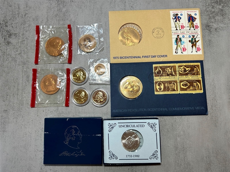 Presidential Commemorative Coin and Medal Group