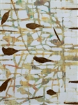 Liz Jardine Print on Canvas With Painted Overlay