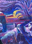 Mary Shue The Well S/N Lithograph Wentworth Gallery