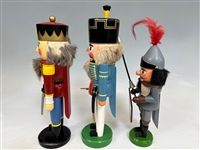 (3) Erzgebirge Guard Nutcrackers