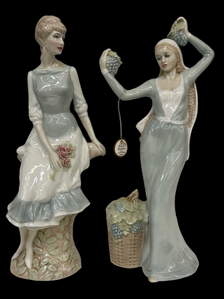 (2) Royal Doulton Figures Reflections