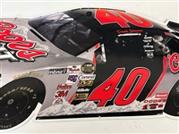 (2) Coors Light Beer Metal Racing Signs David Stremme & Sterling Marlin