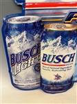 2001 Busch Beer Nascar Grand National Division Metal Racing Sign