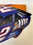 1997 Miller Lite Beer Nascar Metal Racing Sign Rusty Wallace