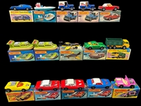 (15) Matchbox Superfast Cars in Original Boxes