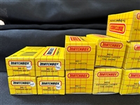 (50) Matchbox Cars 1989-1993 in Original Yellow Grid Boxes