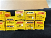 (50) Matchbox Cars 1989-1993 in Original Yellow Grid Boxes