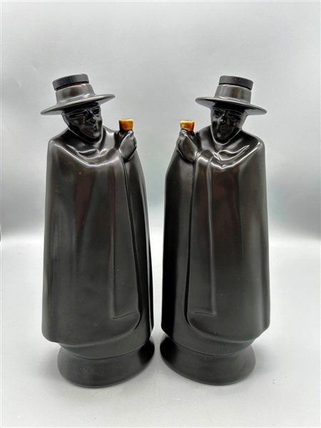 (2) Wedgwood Don Decanters Prince of Wales 1969