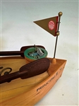 Steinbach Musical Smoker Fisherman & Boat Principal III