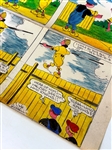 (4) Original Comic Story Board Strips by Life Russel