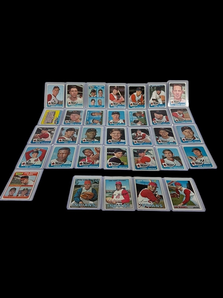 1965 Topps Complete Cleveland Indians Card Set