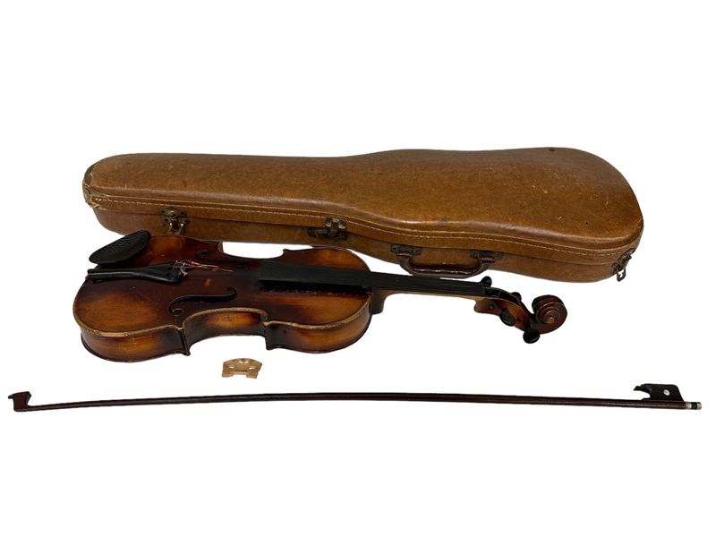Stradivarius Copy Violin With Sivori Bow
