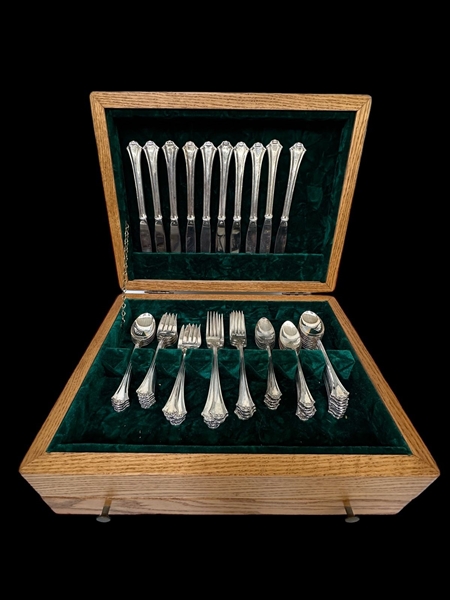 Reed and Barton Silver Plate Flatware Country French
