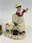 (3) Pieces of Staffordshire Figurines
