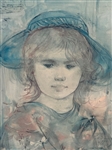 (2) Edna Hibel S/N Lithograph