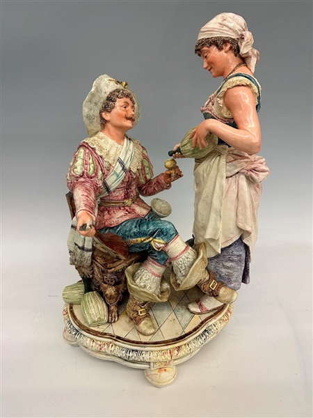 19th Century Continental Figural Porcelain Statuette