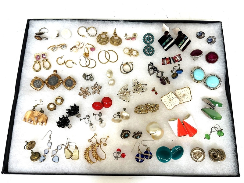 (51) Pairs of Costume Earrings