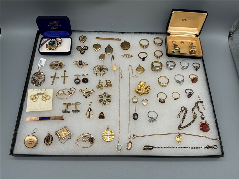 Group of Gold Filled Jewelry