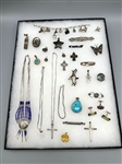 Group of Sterling Silver Jewelry