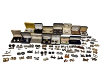 (74) Pairs of Cuff Links and Tie Tacks Some Original Boxes